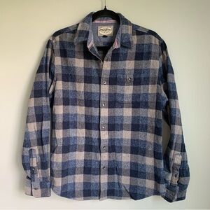Flag & Anthem Plaid Flannel Button Down Shirt